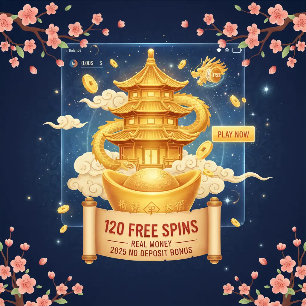 120 free spins for real money 2025 No Deposit Bonus - Golden